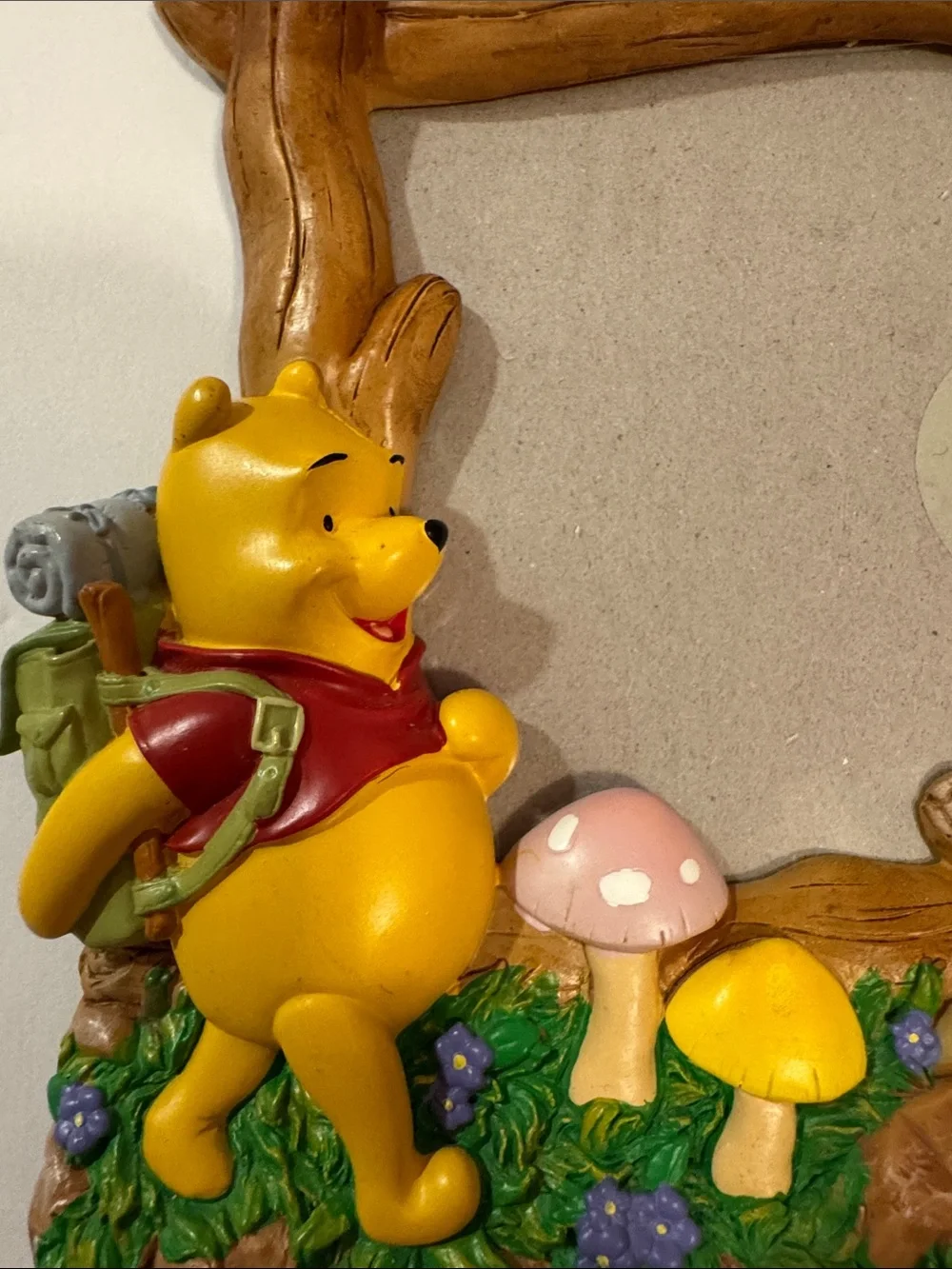 Disney Winnie the Pooh Enesco Picture Frame - Yellow, Red, Green